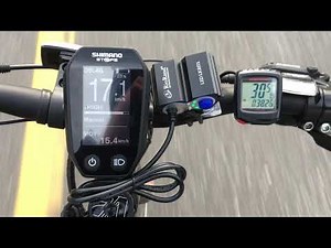 e-Bike speed limit unlock hack - Works on Shimano steps and others - Dual speedometer