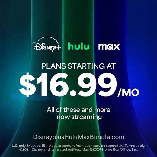Introducing the Disney+, Hulu, Max Bundle