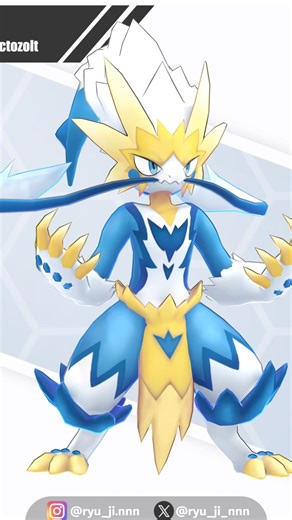 ryuniiko on Instagram: "arctozolt/urshifu/zeraora fusion❤️ - - - - - - #zeraora #arctozolt #urshifu #pokemonart #pixelmon #pokemonfanart #fusionpokemon #pokemonfusion #fakemon #pokefusion #3dpokemon #3dmodelling #blender #blender3d"