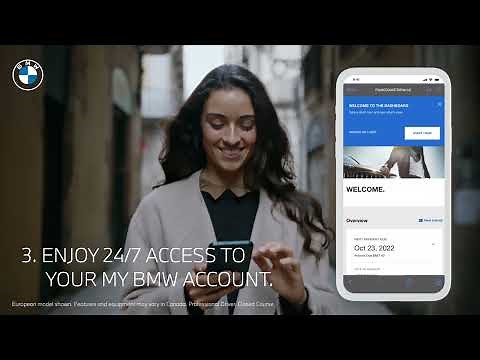 How to Connect Your My BMW Account to the My BMW App.