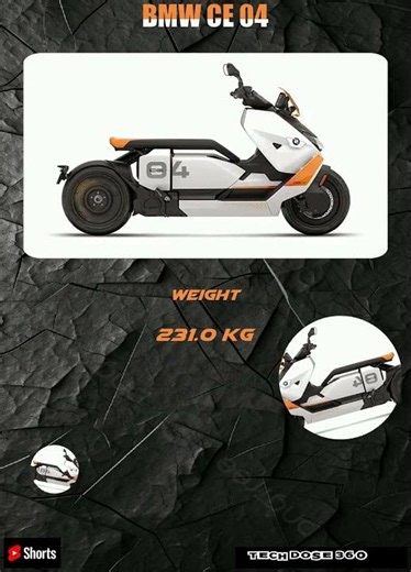 BMW CE 04 Bike Features|Shorts