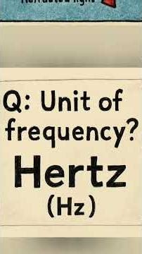 Quick Physics Q&A | Exam Revision in 1 Minute ⏱️ #Shorts