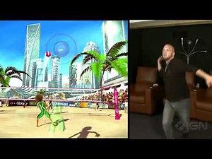Kinect Sports: Volleyball Gameplay