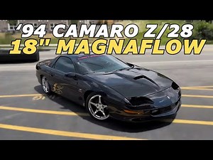 1994 Chevy Camaro Z/28 5.7L V8 Exhaust Sound w/ 18 Inch Magnaflow!