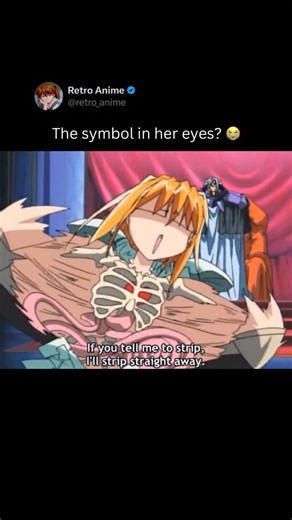 Retro Anime on Instagram: "Do you see the symbol in her eyes? 😭 Anime: Excel Saga Genre: comedy, parody, satire, action, sci-fi Creator: Rikdo Koshi (manga) Studio: JC.Staff Aired: 1999–2000 A chaotic retro anime comedy, Excel Saga follows the hyperactive and delusional Excel as she serves the secret organization ACROSS, whose goal is to conquer the world—starting with a single city. Under the guidance of the cold and absurdly overqualified Il Palazzo, Excel bungles every mission in increasingl