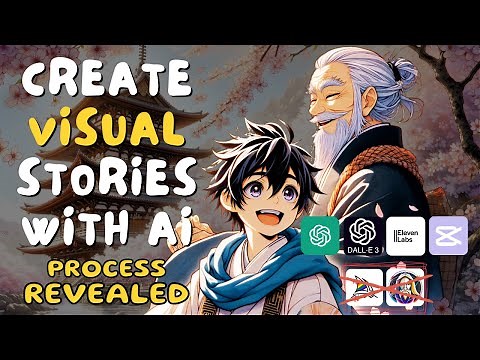 [From Concept To Creation] Learn Visual Storytelling With AI (ChatGPT, DALL-E, ElevenLabs & CapCut)