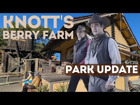 Knott's Berry Farm | Ride Closures and Park Update | January 2026