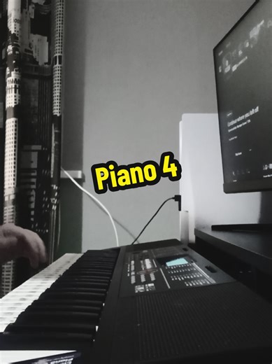 The scientist by Coldplay #beginner #fyp #keyboard #piano