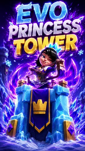 Level 69 Evo Princess Tower Clash Royale Strategy