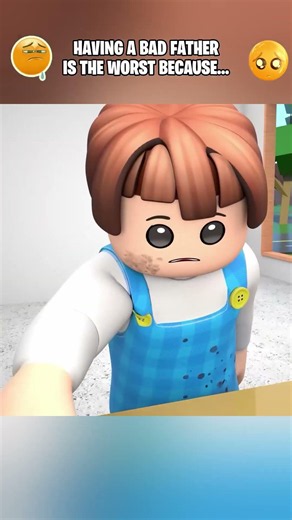 Does my parent even care? 😢 #badparenting #sad #animation