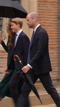 Prince George begins his first day at Eton College #news #royal #uk