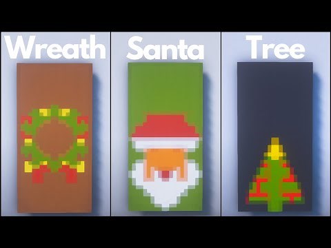 Minecraft: 10 Christmas Banner Designs
