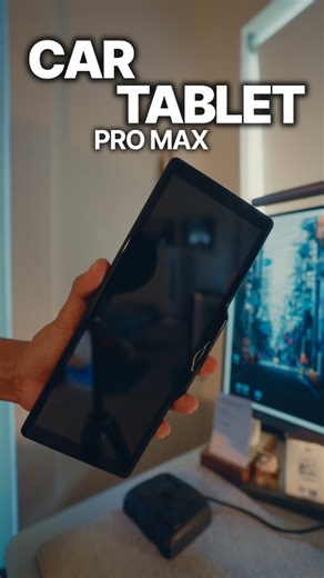 Wanchai Chab | Upgrading my ride with this sleek, 10-inch tablet ✨ This is the CarTablet Pro Max, complete with wireless Carplay/Android Auto and a... | Instagram