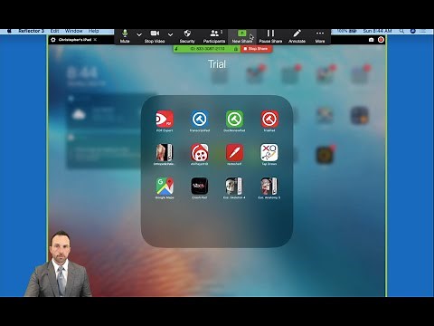 Connecting TrialPad to Zoom