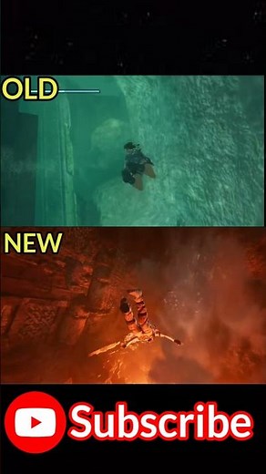 Tomb Raider Swimming Evolution #laracroft