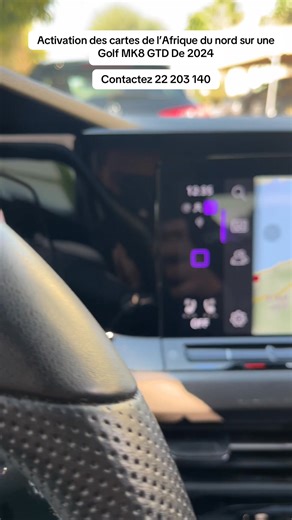 Activation des cartes de l’Afrique du nord sur une Golf MK8 GTD De 2024 Contactez 22 203 140 #activation #navigation #maps #tunisie #golf8 | RMS Tronic