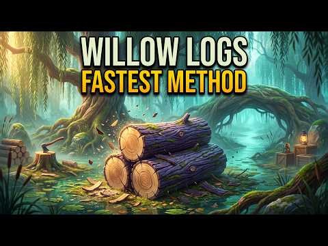 RuneScape Dragonwilds: The Fastest Way to Get WILLOW LOGS in the Game!