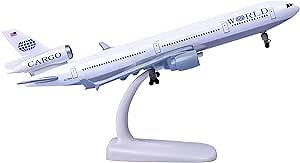 Model Airplane 1:300 Scale Model United Airlines MD11 Model Plane Diecast Airplanes for Gift and Collection