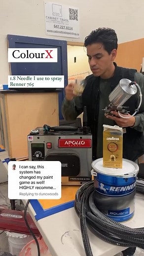 Is the new Apollo Hvlp machine worth it? Apollo Sprayers HVLP #vaughan #refinishing #cabinetpainting #brampton #toronto #mississauga #kitchenrenovation | Cabinet Trade Painting Inc.