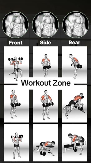 Get PERFECT Shoulders with these Exercises! #Exercises #Workout #Shoulder #gym #shoulderexercise