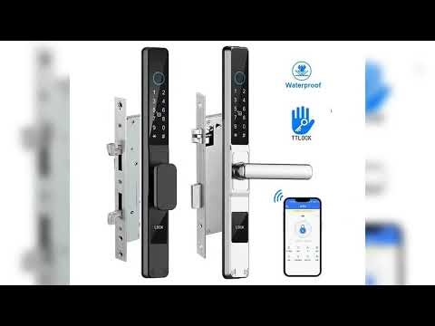 A must-have product! Waterproof Sliding Door Smart Lock TTLock App Alexa Fingerprint Digital Code