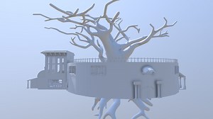 Tree House Model - 3D model by PygmyFries