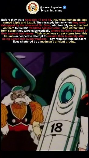 The TRAGIC Human Origin of Android 17 & 18: Who were Lapis and Lazuli?