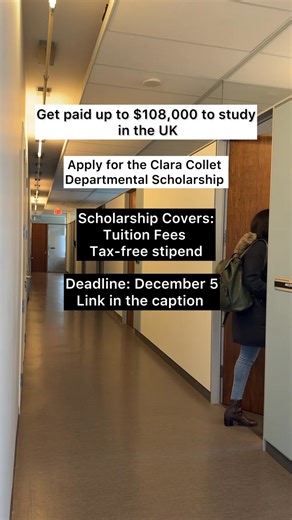 Note the following: https://www.ucl.ac.uk/social-historical-sciences/political-science/study/postgraduate-research/funding-opportunities/clara-collet-departmental-scholarship. Type the link in your browser. If you want to learn how to find and submit scholarship applications that wins, so you can have your proof of funds to relocate abroad in 1 year or less, send me a message now to register for the next study abroad coaching program. PS: 2026 could be your relocation year don’t wait until it’s 