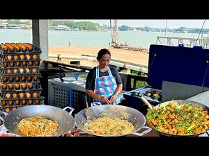 Amazing Wok Skills! Cooking 10 Varieties of The Best Asian Food by Grandma Chef | Thai Street Food