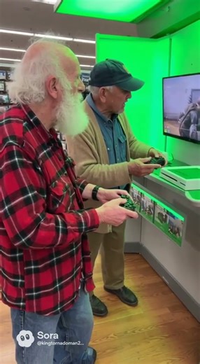 Me and My Friend Caleb Walking Through Walmart and see 2 Old Men Arguing over Call of Duty.