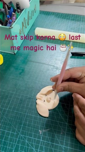 Fondant Puppy Face 🐶 | Easy CakeTopperTutorial #shorts #youtubeshorts #viral #manishchefvlog63