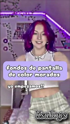 fondos de pantalla de color morado 💜