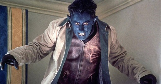 What makes the opening scene in X2: X-Men United with Nightcrawler so iconic?