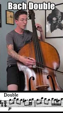 J.S. Bach - Orchestral Suite No 2, Double (bass excerpt)