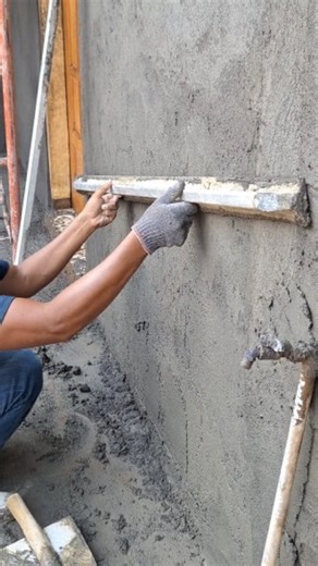 169K views · 1.2K reactions | how to level wall plaster | Ksc Channel | Facebook