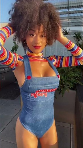 Ebony Bouncing Boobs