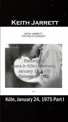 Keith Jarrett - The Koln Concert Part I_(1975) The Koln Concert