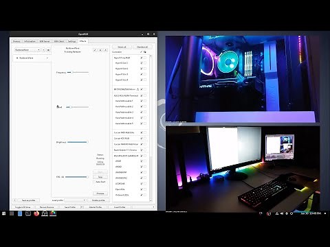 OpenRGB 0.7 Installation with Effects Plugin on Linux