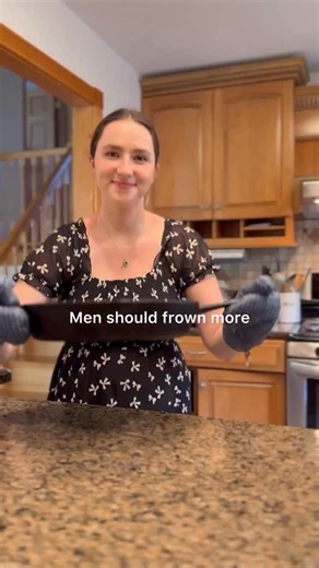 Evy Kay | Men should frown more. Why are they smiling so much??? | Instagram