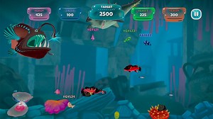 独家首发!儿子和小朋友本地多人合作《鲨鱼！鲨鱼！》通关流程和对战模式 SHARK! SHARK! 超经典游戏《吞食鱼》》大鱼吃小鱼 的多人3D版本。非常非常推荐