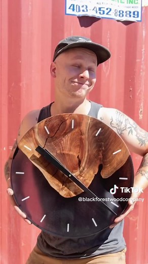 DIY Wood and Resin Clock Making Guide