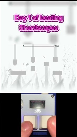 Day 1 of beating Shardscapes #gd #geometrydash #gaming #extremedemon