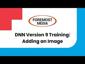 DNN Training: Adding an Image - DNN v.9
