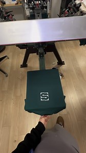 Screenprint  on Instagram: "I love this « S » Logo朗 What do you think about it? • #screenprinting #serigraphie #lartisanais #screenprint #pov"