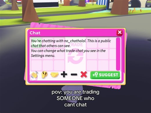 Yall experience this too LMAO #roblox #robloxchat #adoptme #adoptmefyp #relateable