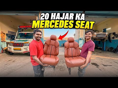Mercedes Seat Upgrade 🔥 Pickup Ka Look Change