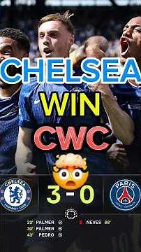 Chelsea 3-0 vs PSG 🤯