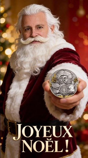 🎅💰 This silver Christmas coin is worth €399… only 333 were made.