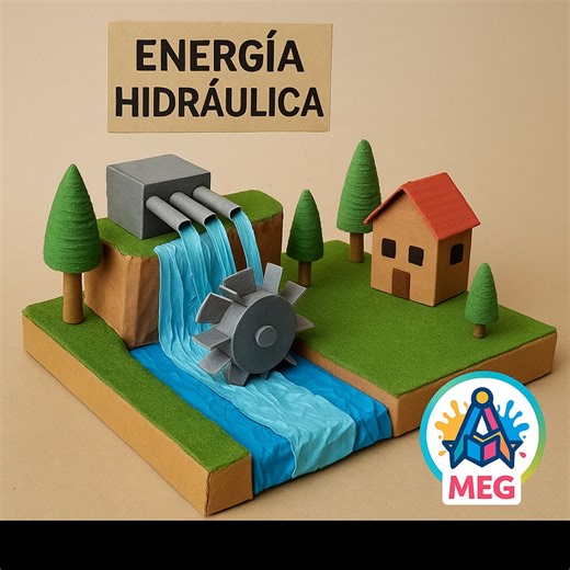 Aprende sobre los diferentes tipos de energía con estas maquetas hechas con materiales reciclados ♻️⚡ Un proyecto educativo, creativo y divertido que enseña cómo funciona la energía solar, eólica, hidráulica, geotérmica, nuclear, de biomasa y mareomotriz 🌍💡 ¡Inspírate y crea tus propias maquetas con MEG! 🎨📚 #fblifestyle #materialeducativo #energiasrenovables #aprendizajecreativo #maquetasinfantiles | Material Educativo Gratis
