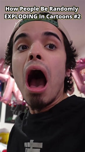 How Cartoon Characters Be Randomly EXPLODING